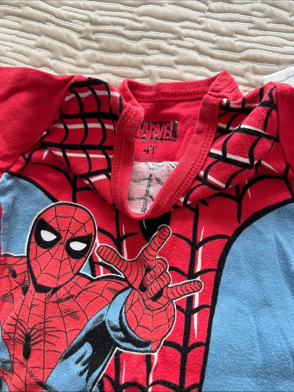 Marvel Spiderman Superhero Kids Costume Pajama Set